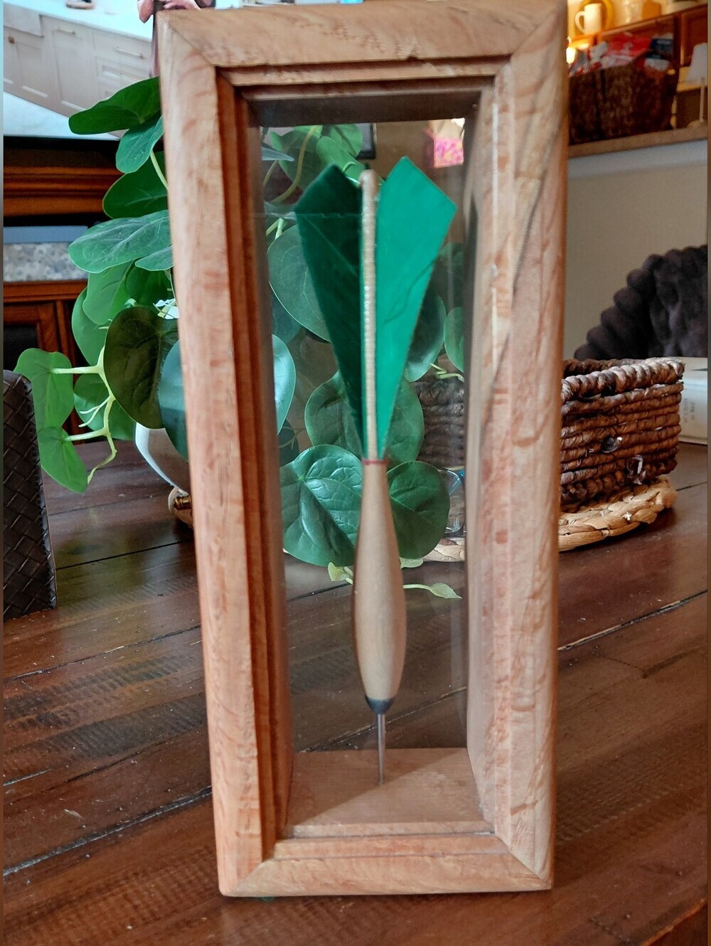 Vintage Handmade Dart In Box
